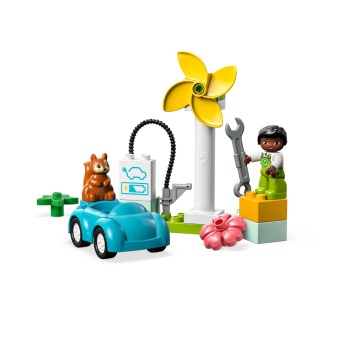 LEGO(R) DUPLO 10985 Turbina wiatrowa i samochód el